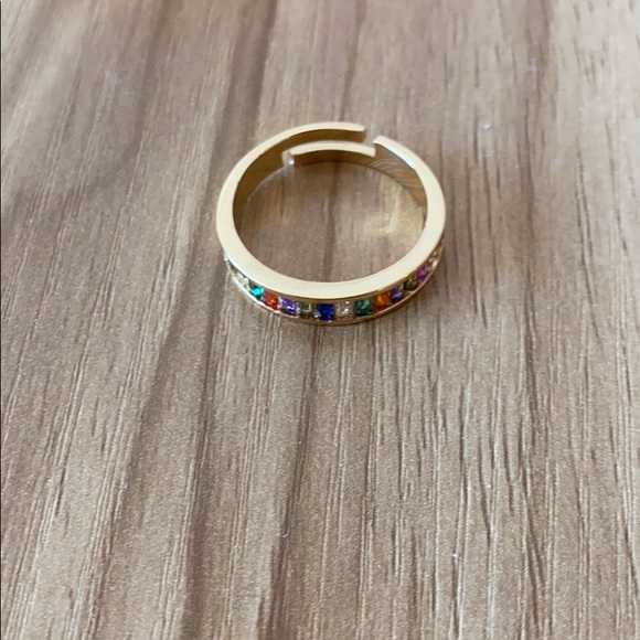 4 for $20: NWOT 80s chunky 4 pieces gold colored jewelry set - Picture 5 of 6